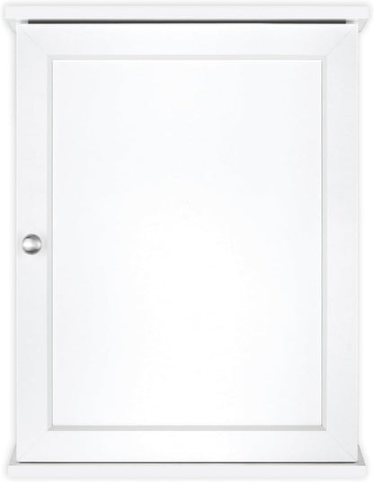 MCS 23x18 White Medicine Cabinet Organizer, Wall Mounted Bathroom Cabinet by MCSIndustriesInc