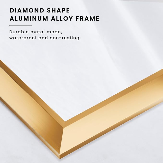 Amorho 28x36 Inch Bathroom Mirror, Wall-Mounted Mirrors Perfect - Image 6