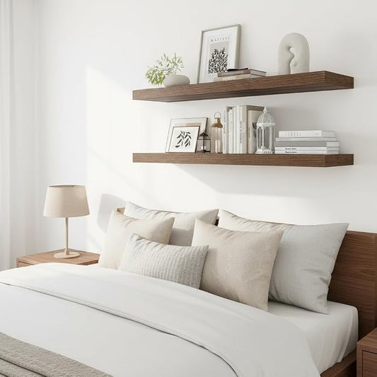 Vivelove Farmhouse Floating Shelves - Image 2