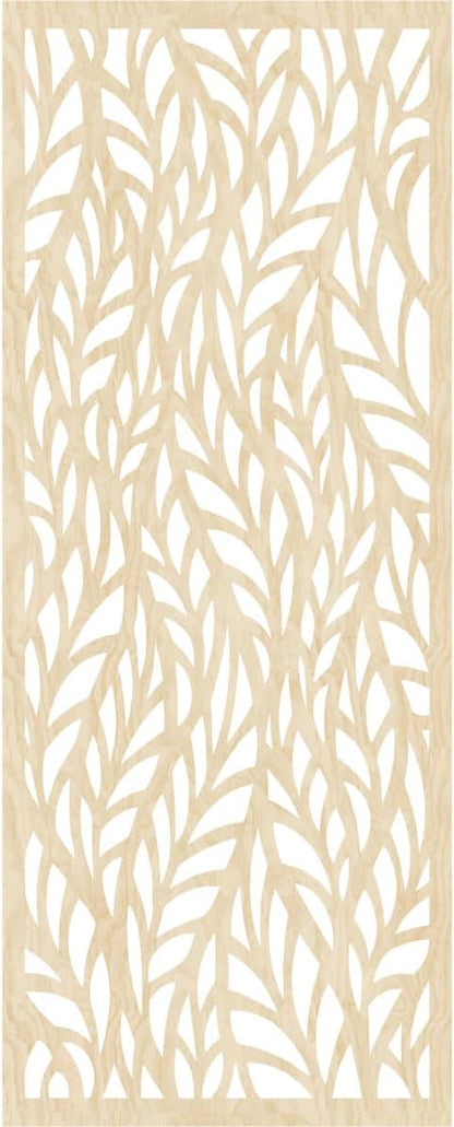 Ortonville Decorative Pierced Fretwork Wood Wall Panels, 15 3/8"W x 39 3/8"H x - Image 2
