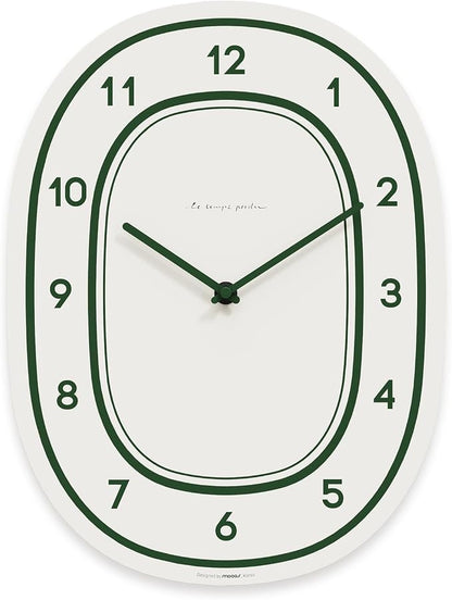 mooas Forest Flatwood Wall Clock by mooas