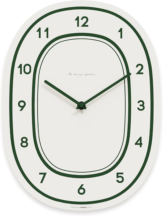 mooas Forest Flatwood Wall Clock by mooas