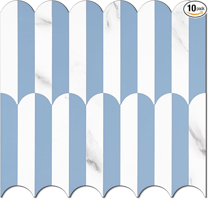 Vamos Tile Peel and Stick Backsplash Seamless Tile, 10-Sheets Stick on by VamosTile