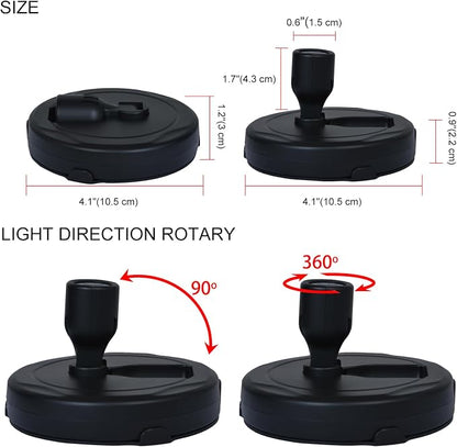 HAMVIDNE LED Spotlight, Battery Powered Picture Lights, Uplighting Indoor - Image 7