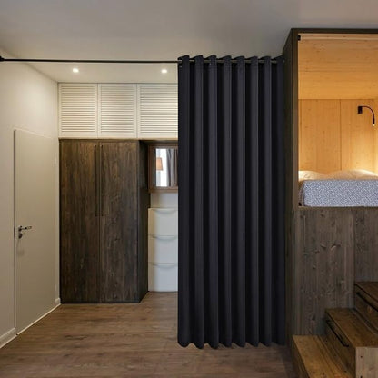 NICETOWN Large Room Separating Divider, Room Divider Curtain Screen Partition - Image 5
