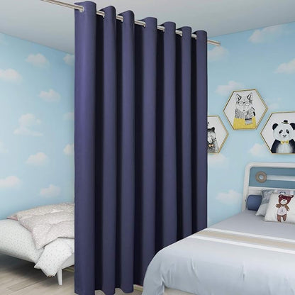 BONZER Room Divider Curtain Total Privacy Wall Wide Thermal Insulated Blackout - Image 5