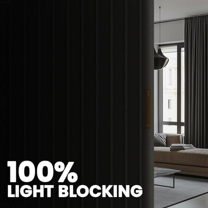 Room Divider Curtain Sets with Flexible Ceiling Track, Privacy Soundproof - Image 4