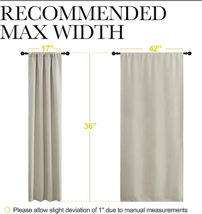 NICETOWN Blackout Curtains for Living Curtains, Room Darkening Window Curtain - Image 7