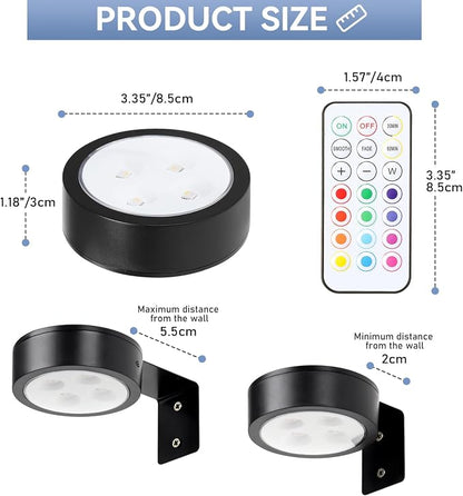 KELUOLY 4-Pack Wireless Battery Operated Painting Light - Image 5
