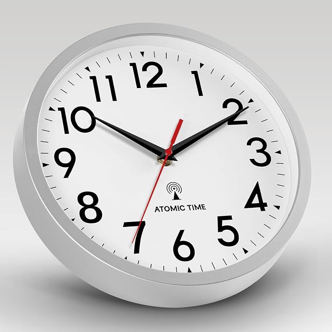 DAXSMY Atomic Wall Clock Analog 12 Inch Battery Operated Modern Decorative - Image 6