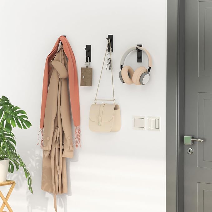 susswiff Self Adhesive Coat Hooks - Image 6