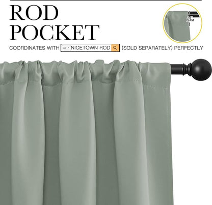 NICETOWN Window Curtains Blackout Drapes - Image 2