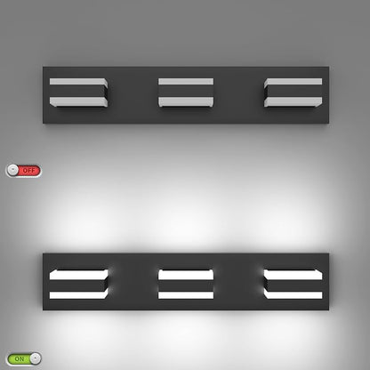 SOLFART 5 Color Temperature Adjustable Black 3 Lights Bathroom Vanity Fixtures - Image 6