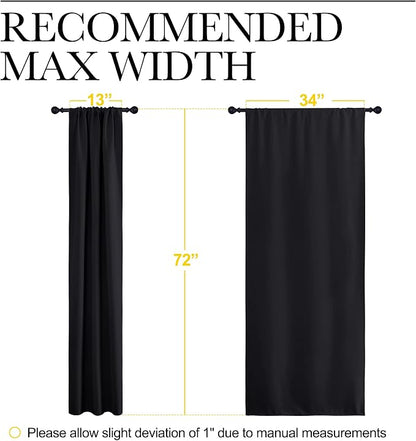 NICETOWN Halloween Black Out Curtain Panels - Image 7