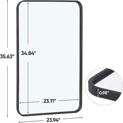 ZenStyle 2 Packs Wall Mount Mirror - Image 3