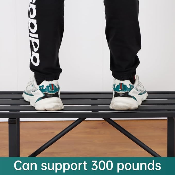 Plant Stand - Indoor/Outdoor Extra-Sturdy Aluminum Plant Stand with 300 LBS Capacity (L37.8 x W11.4 x H13.8 inch)