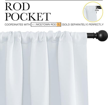 NICETOWN Bedroom Window Curtain Panels - Image 3