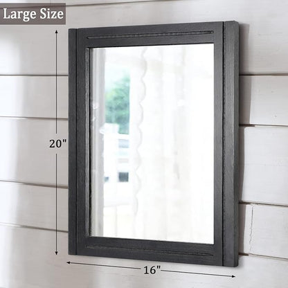 AAZZKANG Black Mirrors for Wall 50 x 40 cm - Image 2