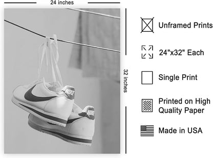 Poster Master Sneakers in Clothesline Print - Image 2