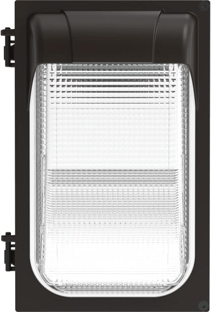 Lithonia Lighting 7.5" Mini LED Wall Pack Outdoor Light Fixture, Building Wall - Image 6