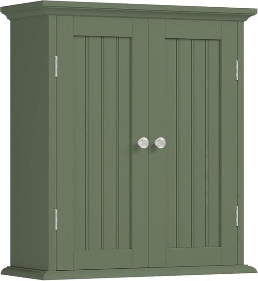 ChooChoo Bathroom Wall Cabinet, Over The Toilet Space Saver Storage Cabinet by ChooChoo