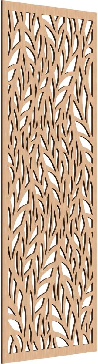 Ortonville Decorative Pierced Fretwork Wood Wall Panels, 33 3/8"W x 84 3/8"H x by EkenaMillwork