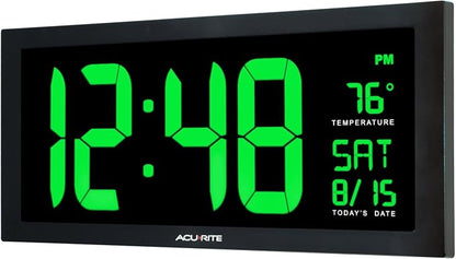 AcuRite 76101M Oversized LED Clock - Image 3