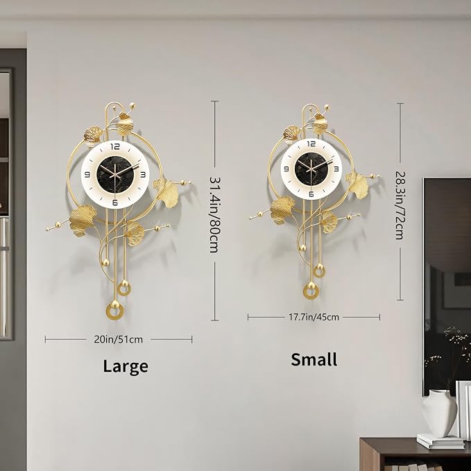 Wall Clock, Large Modern Wall Clock - Image 4