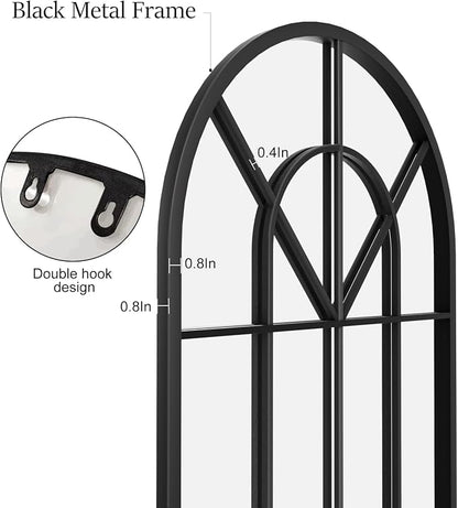 Degfig Arched Full Length Mirror - Image 6