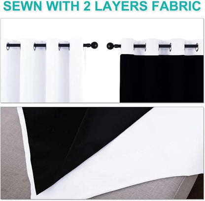 NICETOWN Full Shading Cold Blocking Curtains - Image 5