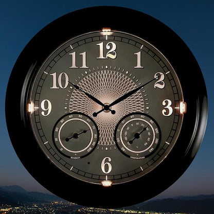 Illuminated Large Outdoor Clock - Image 7