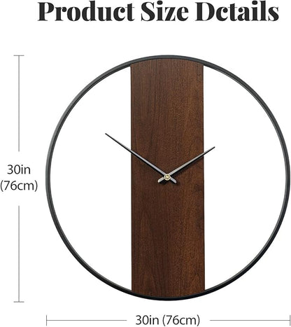 Large Wall Clock 30 Inch Modern Wall Clock - Image 5
