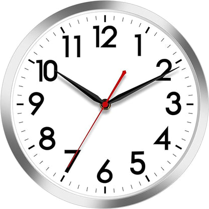 AKCISOT Wall Clock 14 Inch Large Silent Wall Clocks Battery Operated by Akcisot