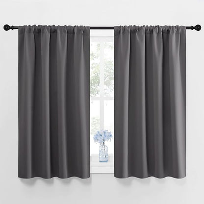 NICETOWN Grey Window Curtains for Bedroom by NICETOWN