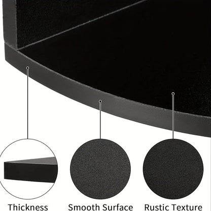Corner Shelf Wall Mount, 5-Tier Floating Corner Bookshelf - Image 4