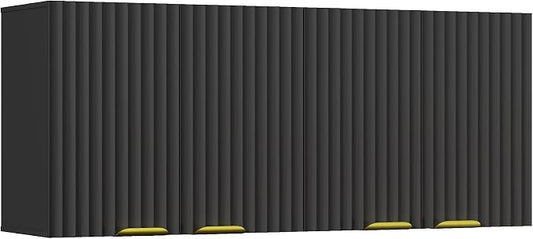 ChooChoo 4 Doors Wall Cabinet Laundry Room, Bathroom Wall Cabinet by ChooChoo