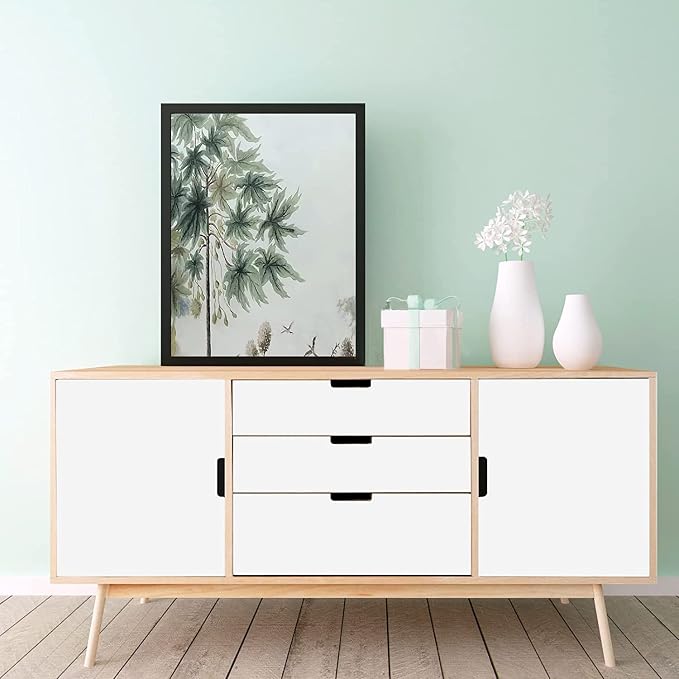 practicalWs White Contact Paper 15.7'' x 590.5'' White Peel and Stick Wallpaper - Image 4
