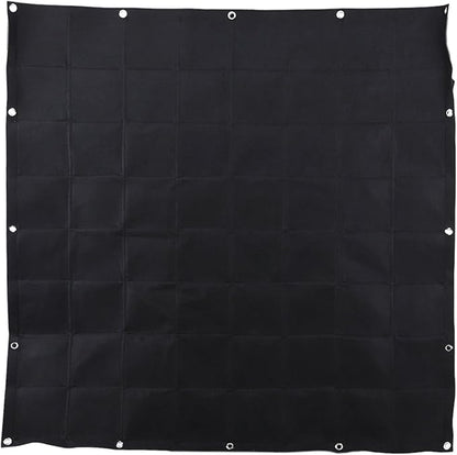 Ogrmar 64 Pockets Vertical Wall Garden Planter Plant Grow Bag - Image 5