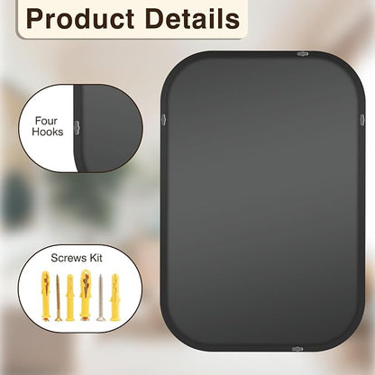 FICTOR Bathroom Vanity Mirror for Wall, 2 Pack 26" x 38" Rectangle Bathroom - Image 8