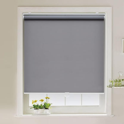 AOSKY Cordless Roller Shades Blackout Blinds - Image 2