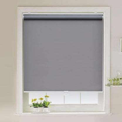 AOSKY Cordless Roller Shades Blackout Blinds - Image 2
