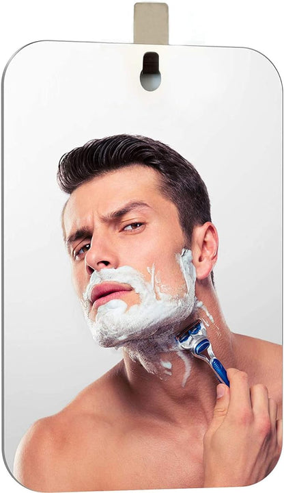 APHUIME Deluxe Large Fogless Shower Mirror, Fogless Shaving Mirror, Anit-Fog by APHUIME