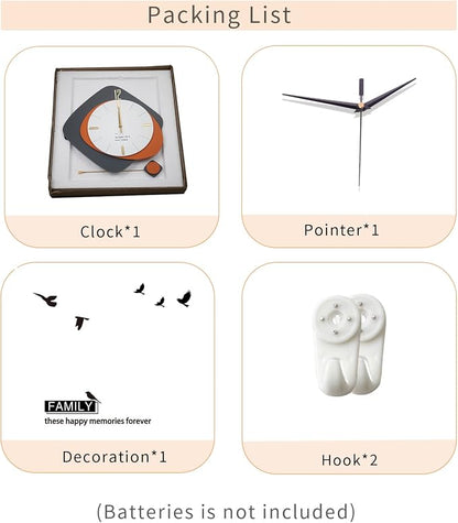 FLEBLE Modern Large Wall Clocks - Image 7