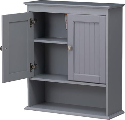 Spirich Bathroom Wall Cabinet, Wall Mounted Medicine Cabinet Organizer - Image 7