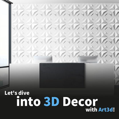 Art3d Decorative 3D Wall Panel, 32 Sq.FT PVC Interior Wall Decor - Image 10