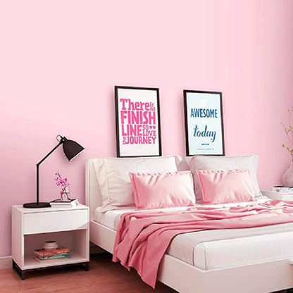practicalWs Pink Self-Adhesive Wallpaper Film Stick Paper Easy to Apply Peel - Image 6