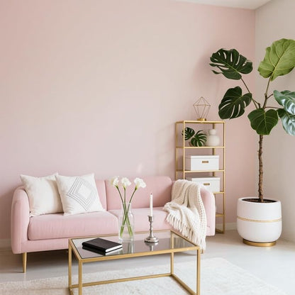 Yancorp 16"x120" Matte Pink Contact Papaer Peel and Stick Wallpaper Vinyl Wrap - Image 3