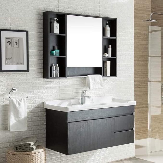 practicalWs Black Wood Wallpaper 35.4 in x 118 in Peel and Stick Wallpaper - Image 5
