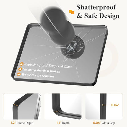 NEWBULIG 30X48 Inch Bathroom Mirror - Image 4