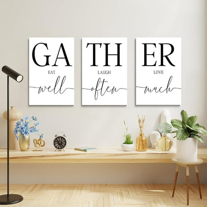 GUBIYU Rustic Farmhouse Wall Art Set of 3 - Image 5